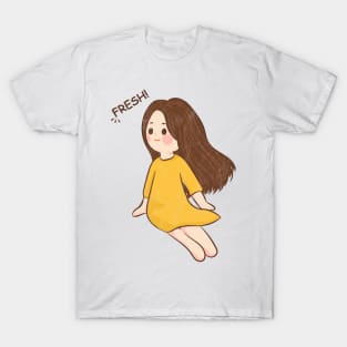 Cute girl smile T-Shirt